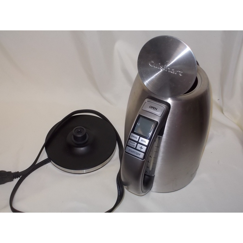 Cuisinart CPK17 PerfecTemp Cordless Electric Kettle Brushed Stainless Steel 1.7L